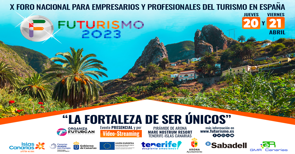 FUTURISMO 2023 | Foro para Empresarios y Profesionales del Turismo